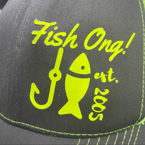 Fishing Mesh Cap with Adjustable Strap - Picture 4 of 5